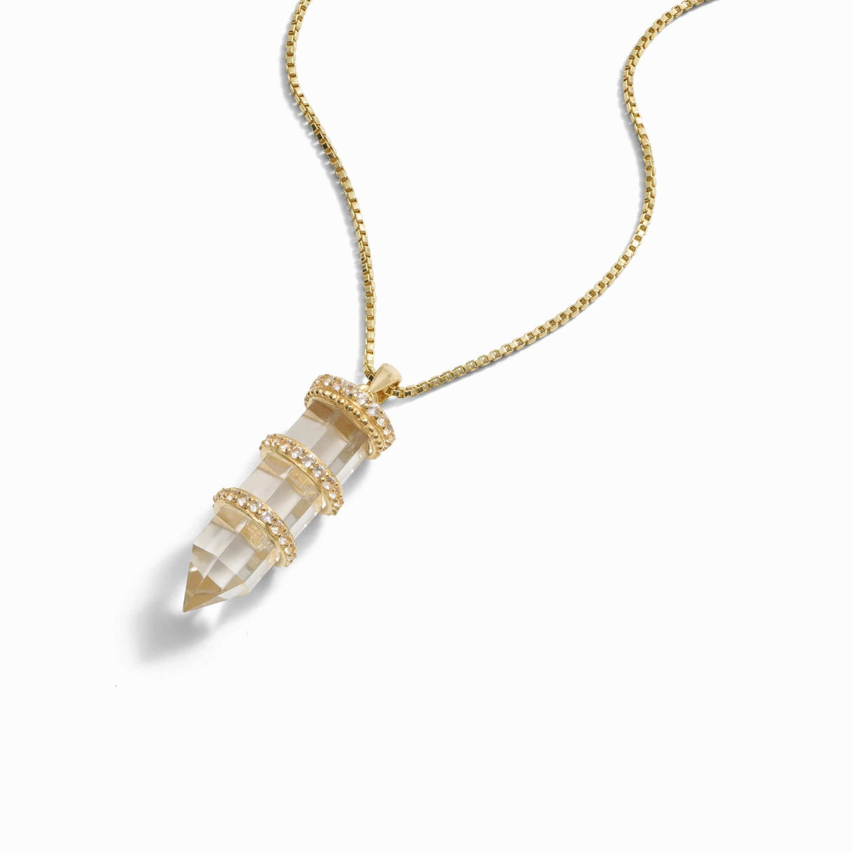 Manifestation Crystal Necklace From Awe Inspired
