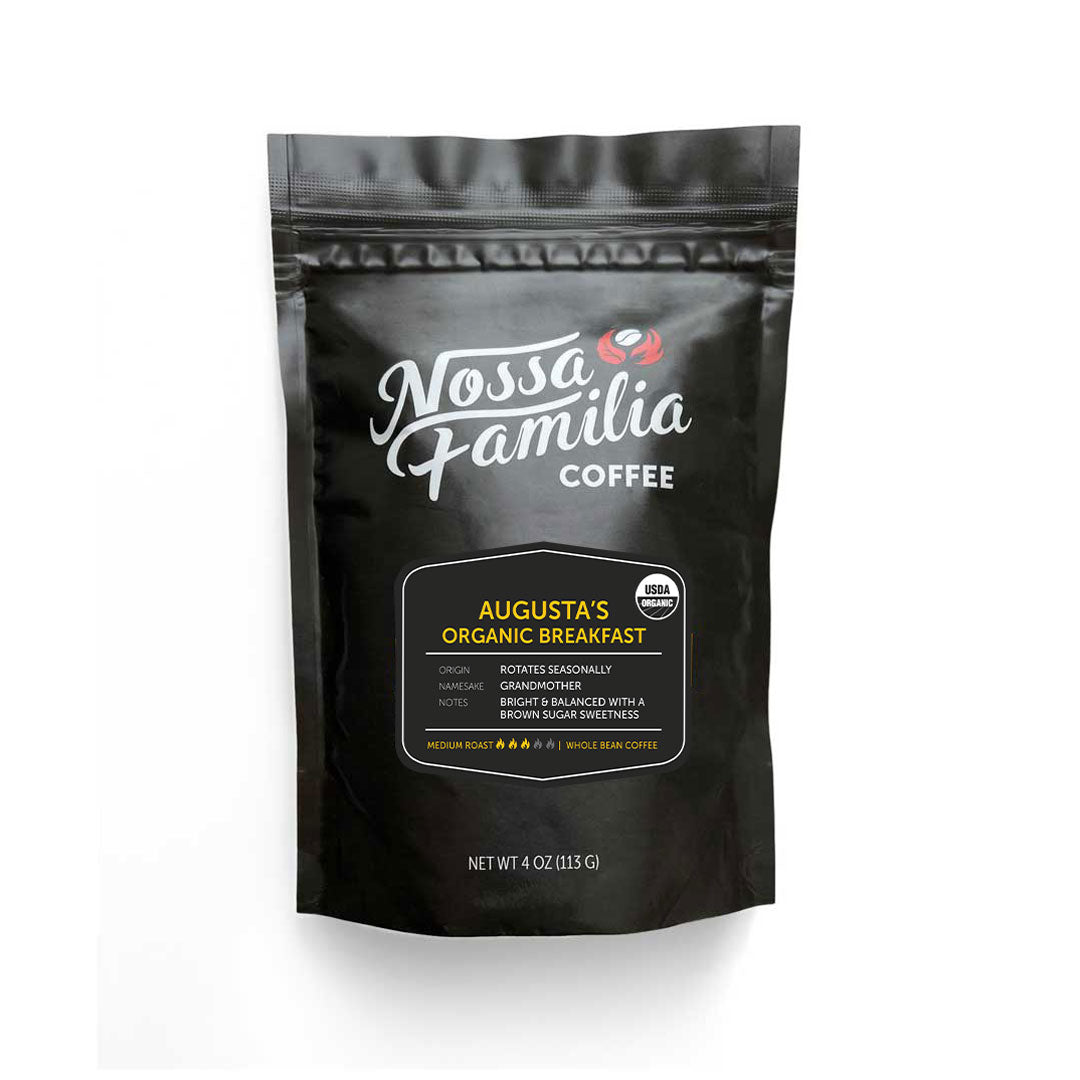 Augusta's Organic Breakfast from Nossa Familia Coffee