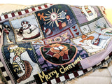 Tache Wonderful Season Snowman Tapestry Throw Blanket with Fringe (2270)