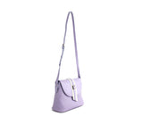 Kate - Lilac Vegan Basket Weave Bag from Gunas New York