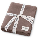 100% Cotton Organic Luxe Baby Blanket from Bleu La La