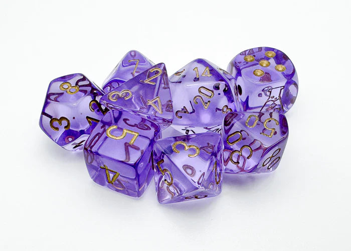 CHESSEX: POLYHEDRAL LAB DICE DICE SETS From PunkOuter Games