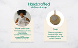 Reassuring Soap Bar. Wheat, Olive, and Almond Oil. from BeNat