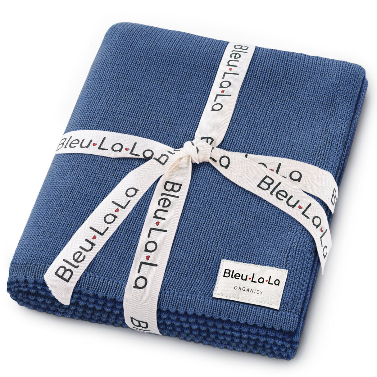 100% Cotton Organic Luxe Baby Blanket from Bleu La La