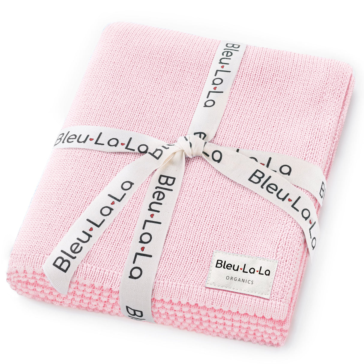 100% Cotton Organic Luxe Baby Blanket from Bleu La La