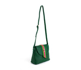 Kate - Green Vegan Basket Weave Bag from Gunas New York