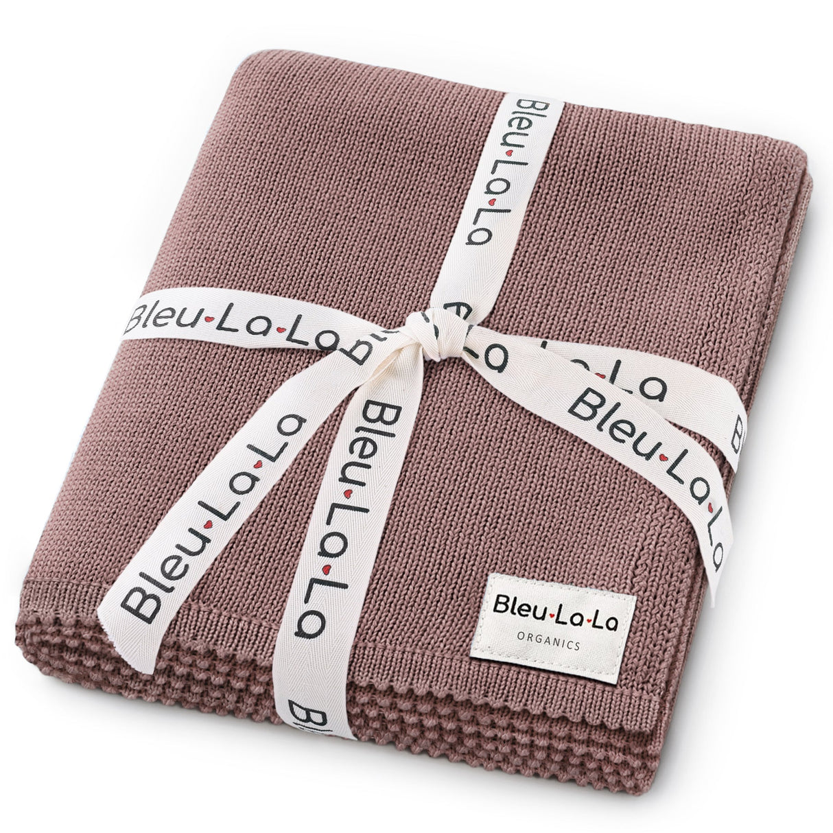 100% Cotton Organic Luxe Baby Blanket from Bleu La La