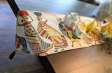 DaDa Bedding Dancing Women African Dreams Elegant Woven Tapestry Dining Table Runner (18117) from DaDalogy Bedding Collection