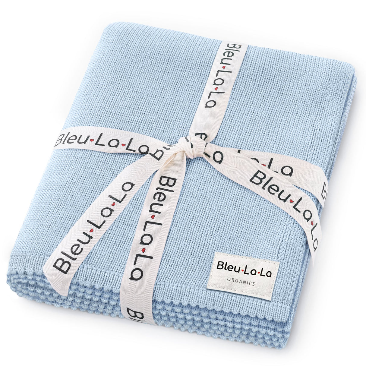 100% Cotton Organic Luxe Baby Blanket from Bleu La La