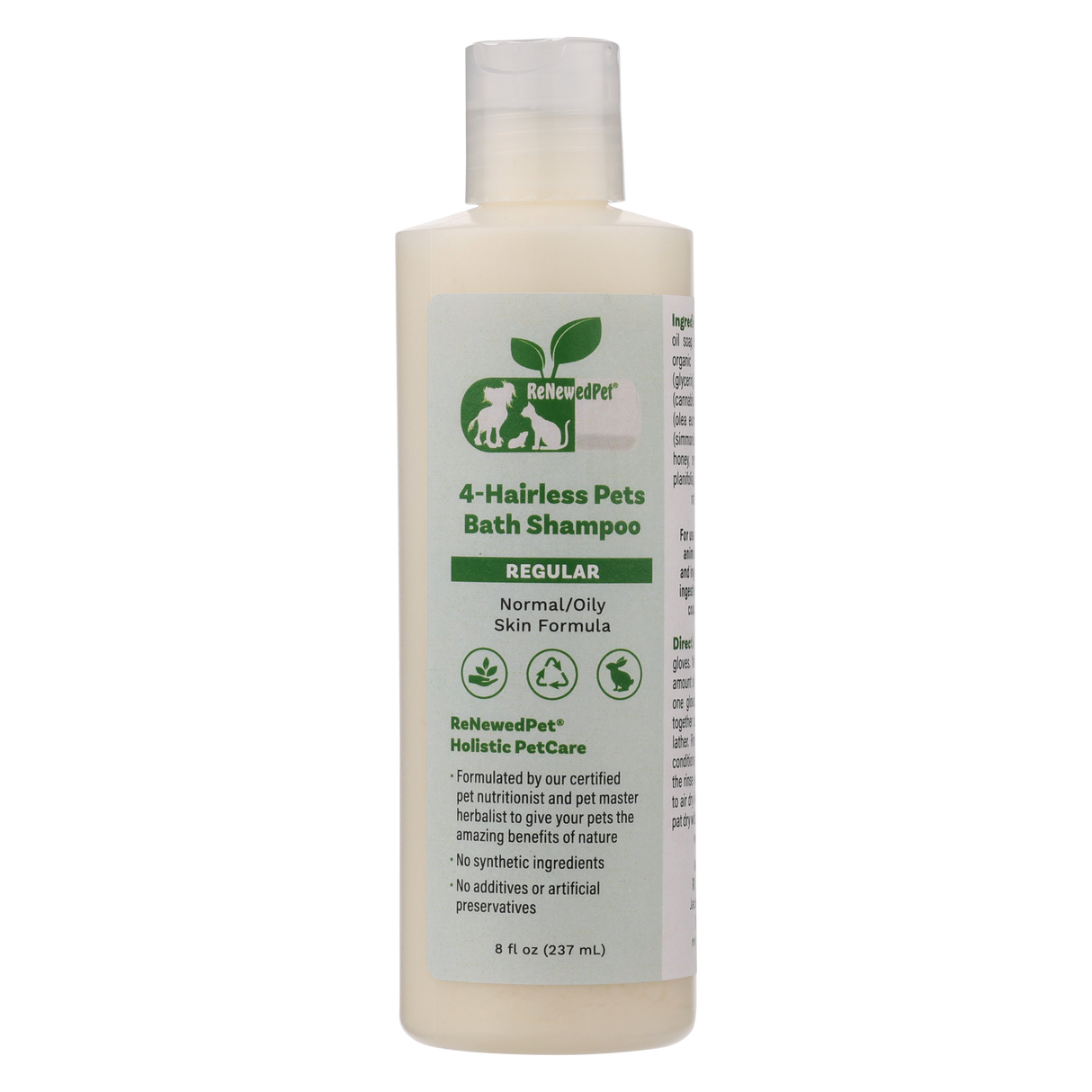 4-HAIRLESS PETS PETS REGULAR SHAMPOO from ReNewedPet