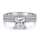 The Emma - Silver Wedding Ring Set From Vintage Gentlemen