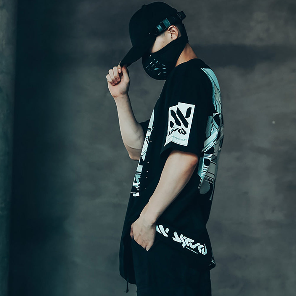 Double X Cyberpunk Tee from Niepce Inc