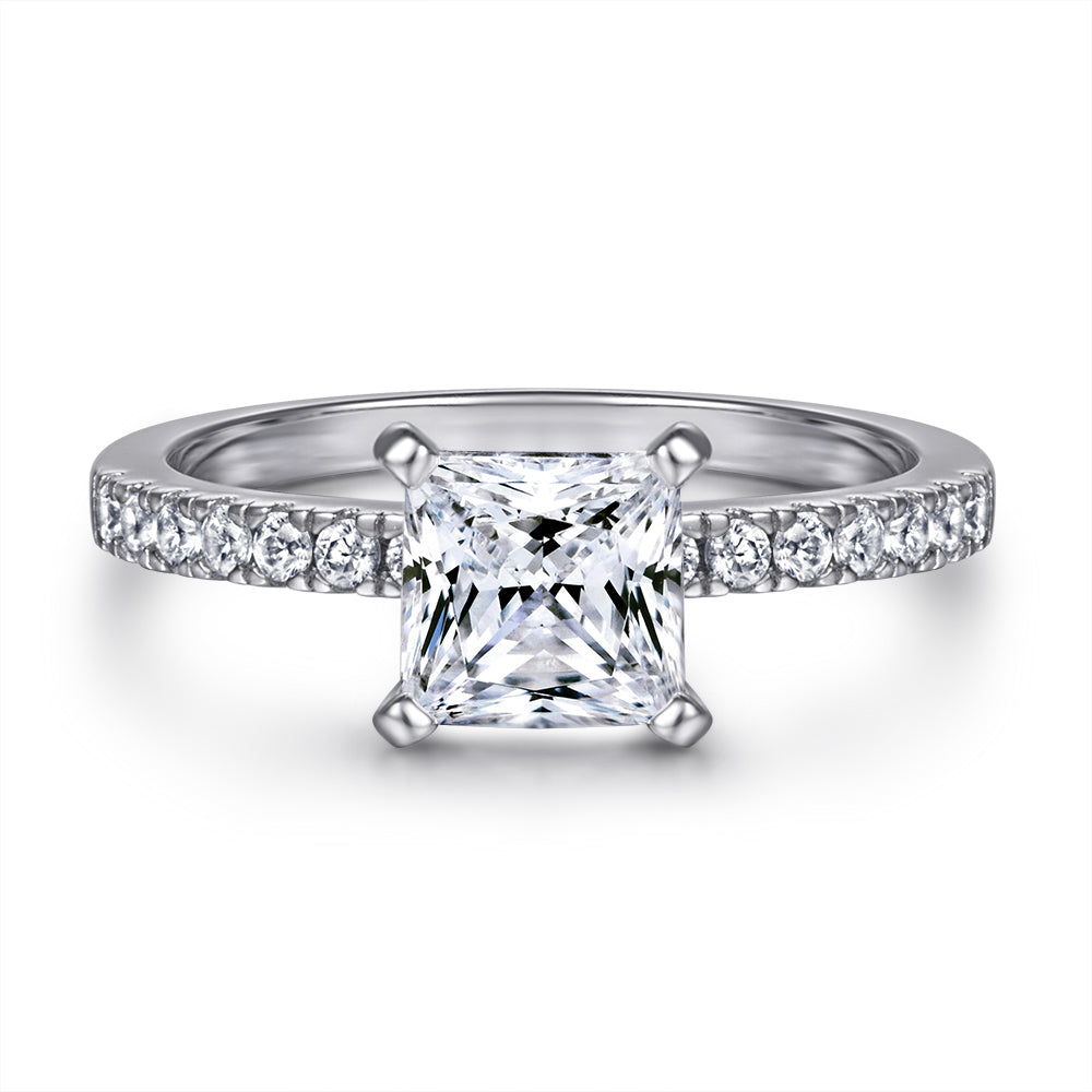 The Emma - Silver Wedding Ring Set From Vintage Gentlemen