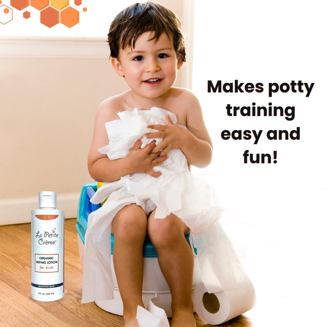 Organic Wiping Lotion for Kids from La Petite Creme
