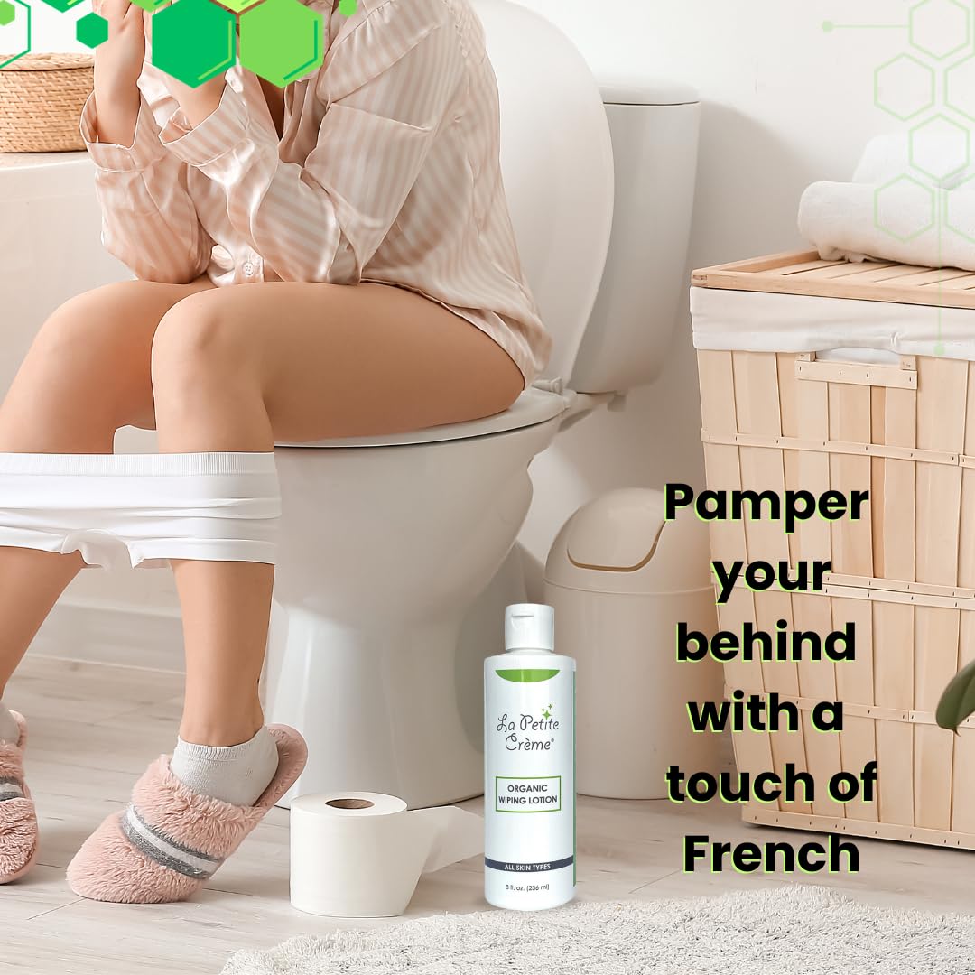 Organic Wiping Lotion for Adults from La Petite Creme