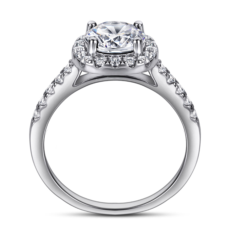 The Victoria - Silver Wedding Ring Set From Vintage Gentlemen