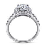 The Victoria - Silver Wedding Ring Set From Vintage Gentlemen