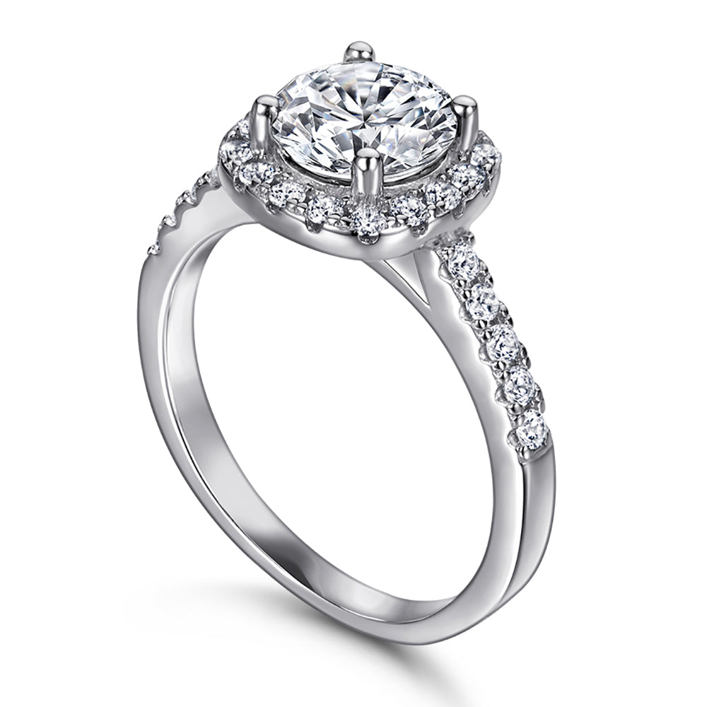 The Victoria - Silver Wedding Ring Set From Vintage Gentlemen