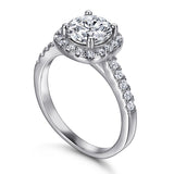 The Victoria - Silver Wedding Ring Set From Vintage Gentlemen