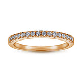 The Victoria - 18kt Rose Gold Wedding Ring Set From Vintage Gentlemen