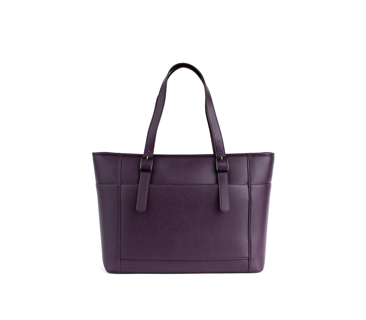 Miley - Purple Vegan Leather Laptop Bag from Gunas New York