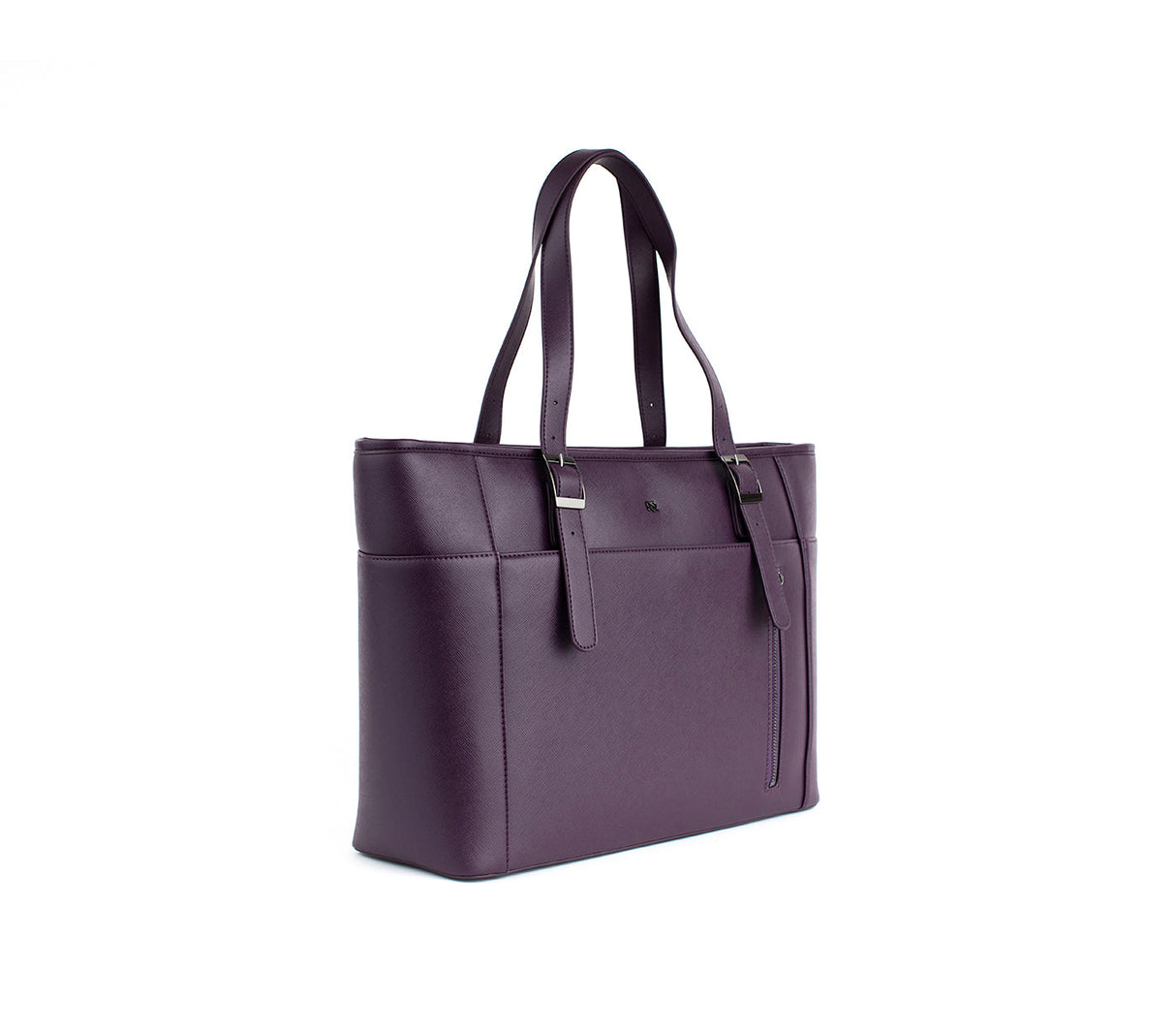 Miley - Purple Vegan Leather Laptop Bag from Gunas New York