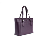 Miley - Purple Vegan Leather Laptop Bag from Gunas New York