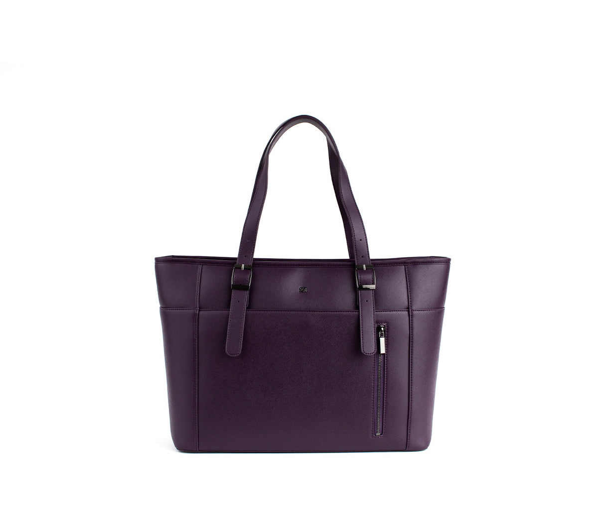 Miley - Purple Vegan Leather Laptop Bag from Gunas New York