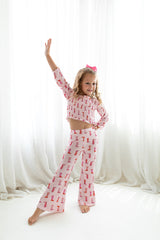EXCLUSIVE YEE HAW HOLLIE DREAM SMOCKED FLARE SET from DREAM BIG LITTLE CO