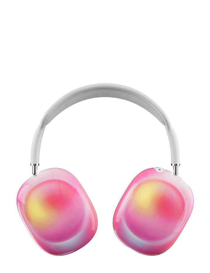 Hot Pink Aura Airpods Max Cover from Wildflower Cases