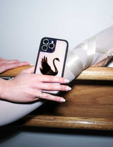 Black Swan iPhone Case from Wildflower Cases