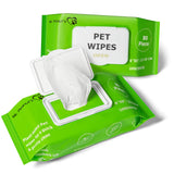 Mr. Peanut's Naturals Plant Based, Flushable, Compostable, Unscented Pet Wipes, 160 Count, Larger 8x6" Size from Mr. Peanut's Pet Carriers