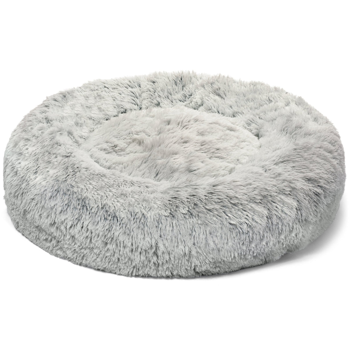 Mr. Peanut's 23" OrthoPlush® Pet Bed - Gray Two Tone from Mr. Peanut's Pet Carriers