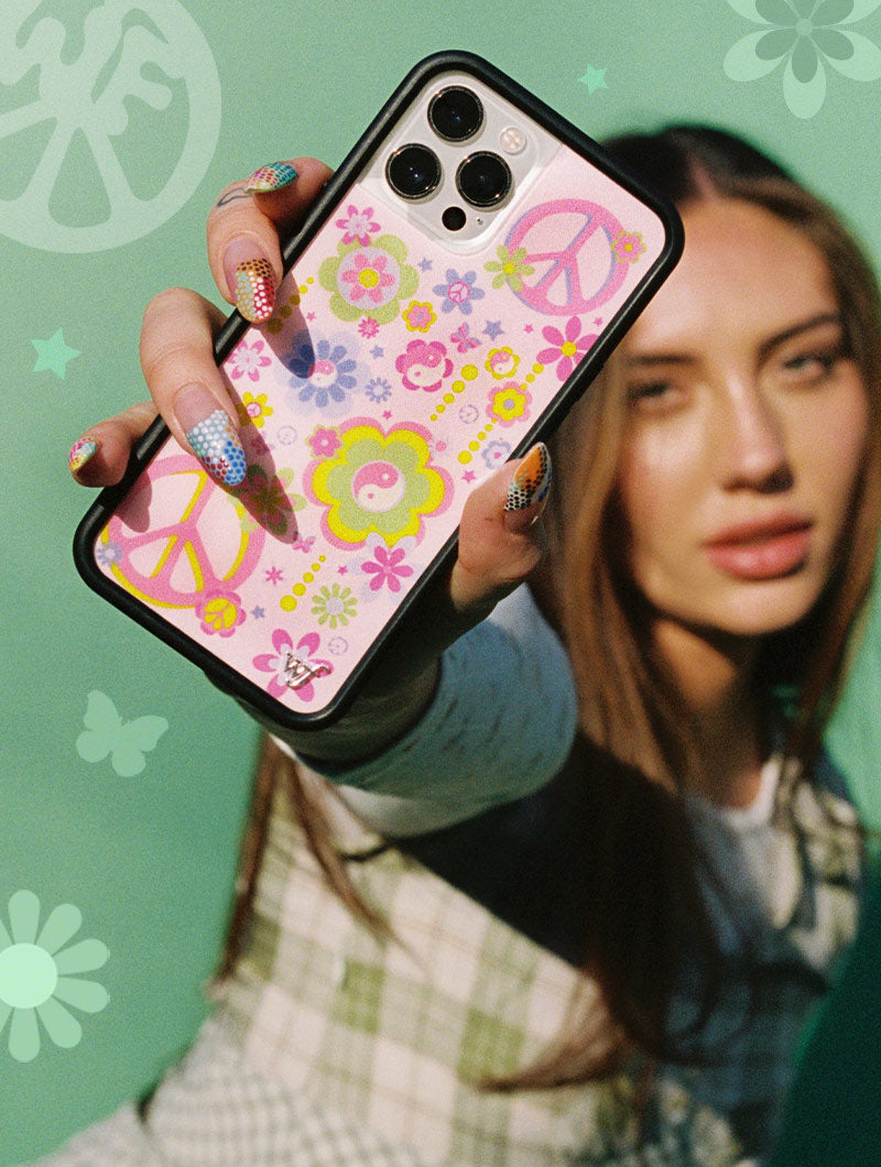 Peace N Luv iPhone Case from Wildflower Cases
