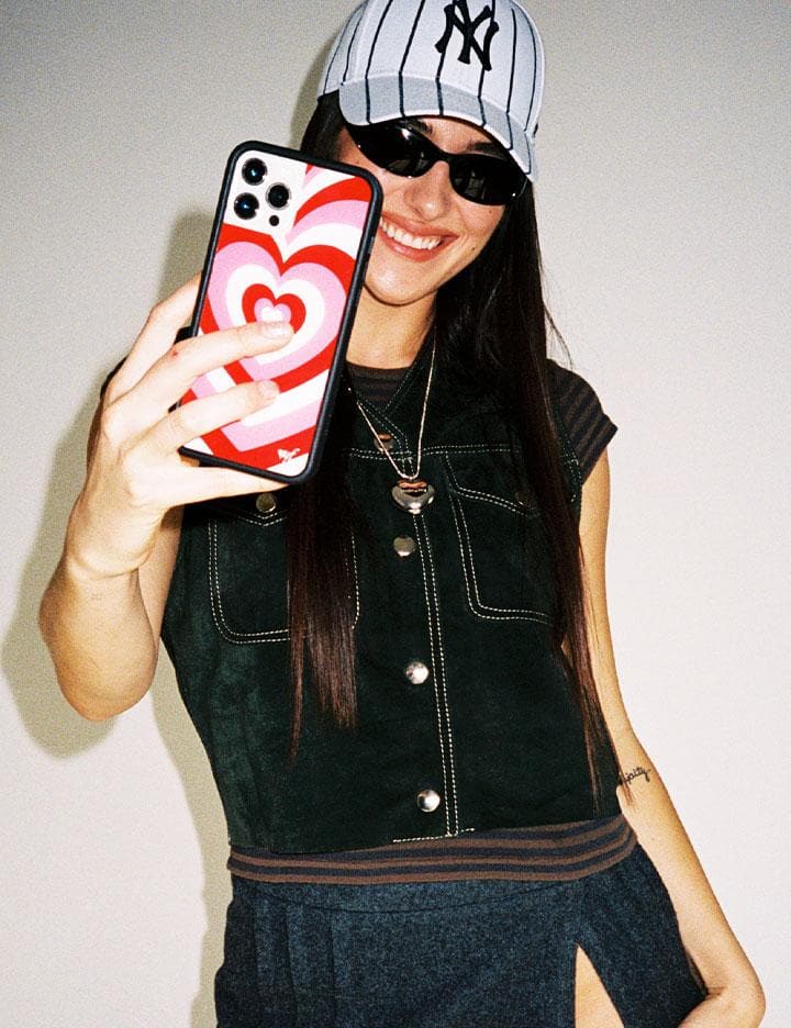 Peppermint Latte Love iPhone Case from Wildflower Cases