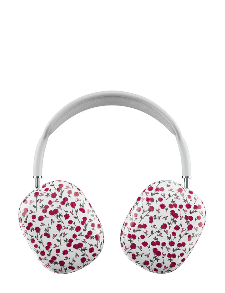 Red Roses AirPods Max Cover from Wildflower Cases