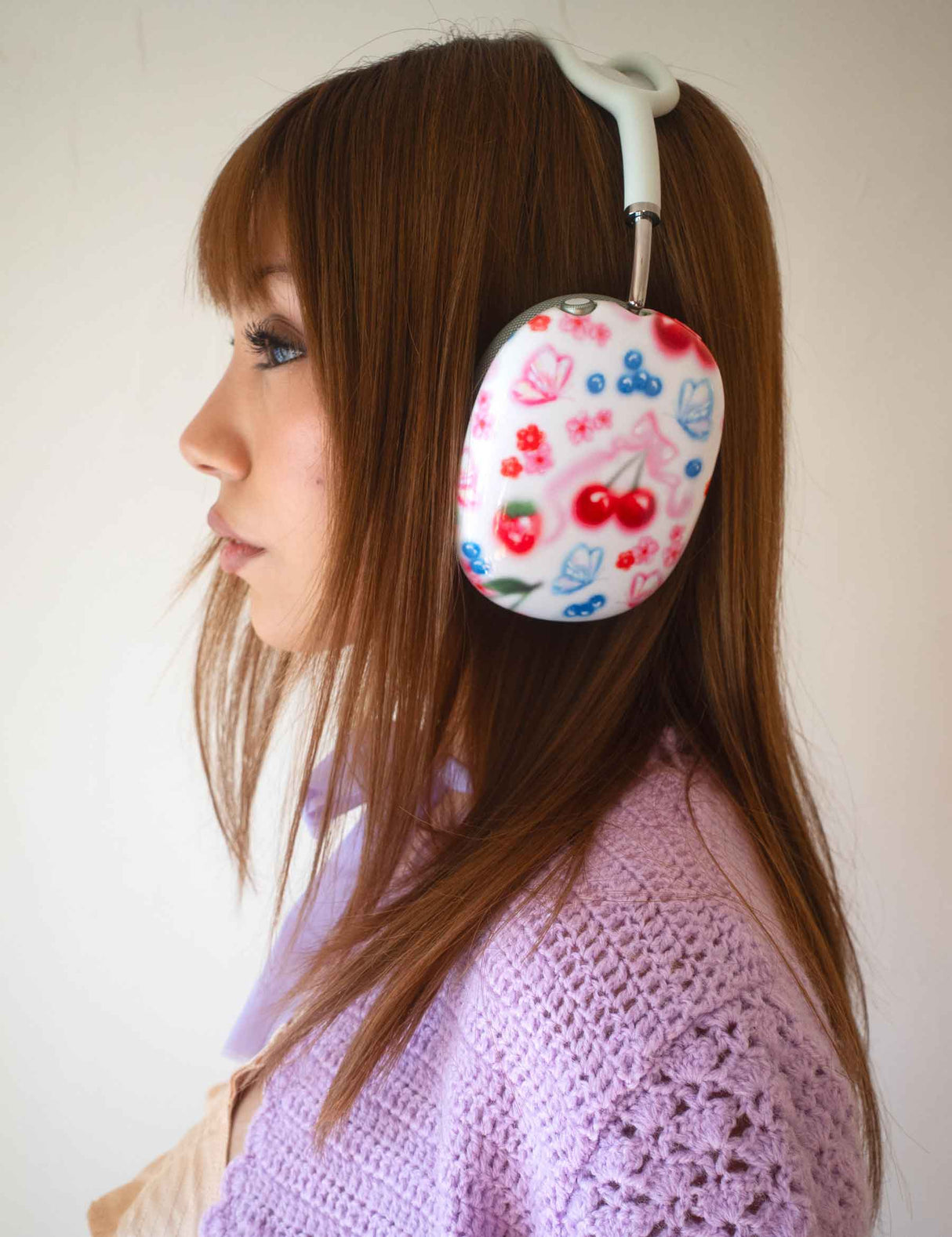 Sweet Cherries Airpod Max Case from Wildflower Cases