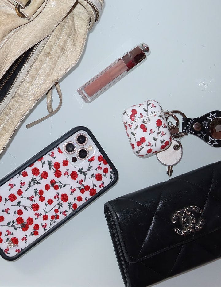 Red Roses AirPods from Wildflower Cases