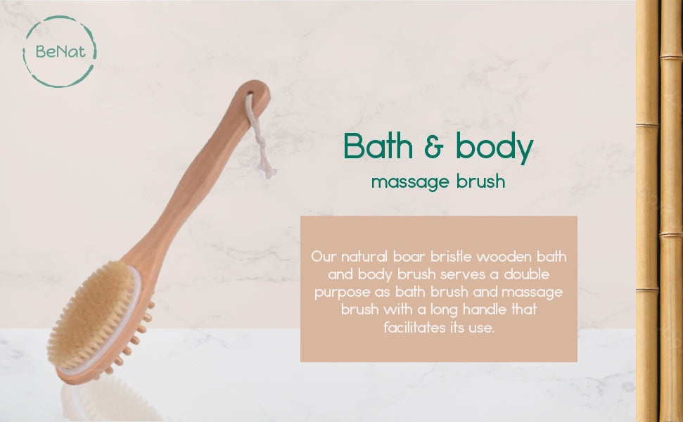 Bath & Body  Massage Brush from BeNat
