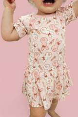 BUNNIES AND BOWS DREAM BODYSUIT DRESS from DREAM BIG LITTLE CO