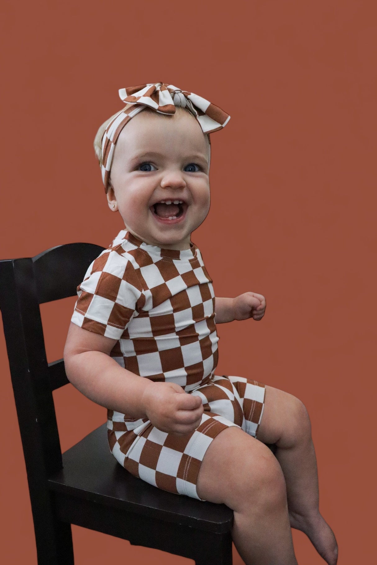 COPPER CHECKERS DREAM BOW from DREAM BIG LITTLE CO