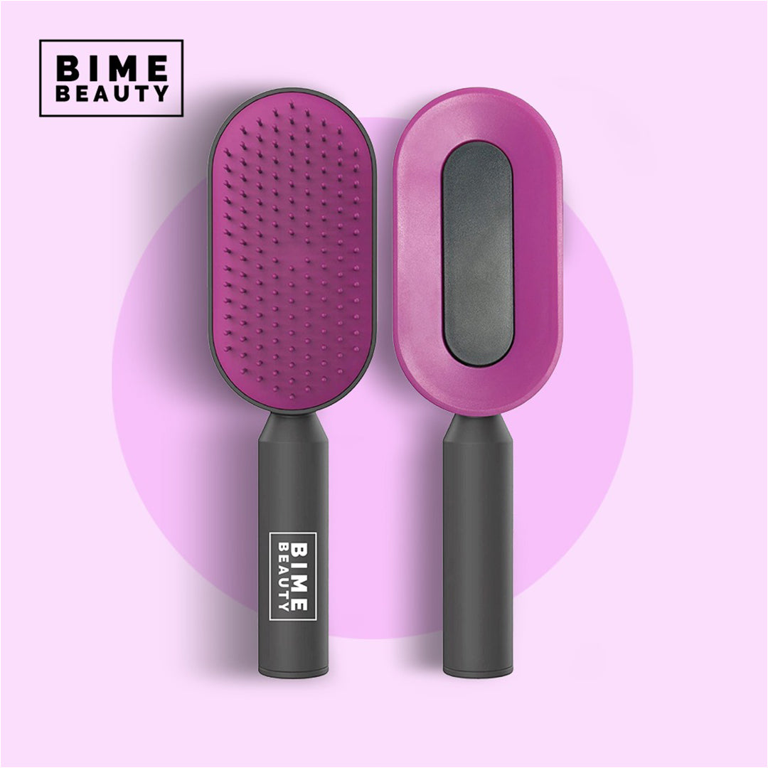Self-Cleaning Hair Brush From BimeBeauty