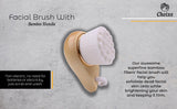 Facial Brush with Bamboo Handle from Choixe