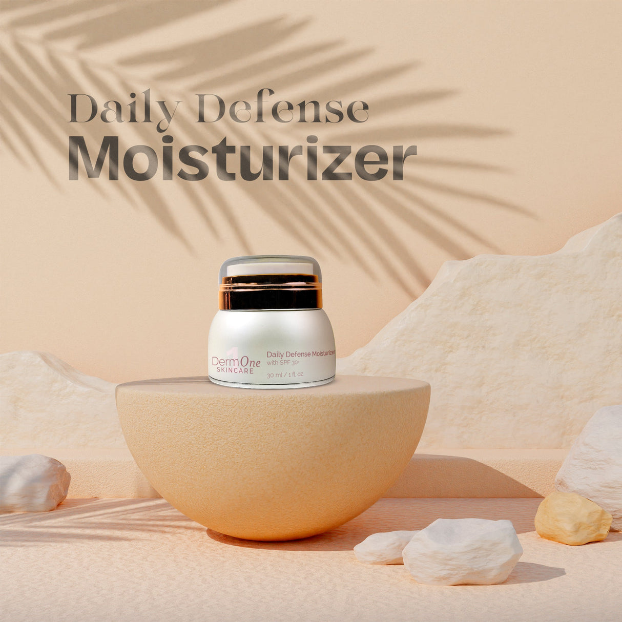 Derm #1 Daily Defense Moisturizer with SPF 30 - 1oz from Best Clean Beauty