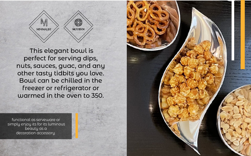 Wavy Snack / Nut Bowl from Choixe