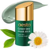 Aesta Green Tea Mask Stick, Gradual Blackhead Remover, Natural Pore-Cleaning, Detoxifying, Nourishing Face Mask: Skin Care Made Simple and Mess-Free | Mask Stick to Last 4 Months | Fits All Skin Types from REATHLETE