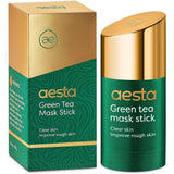 Aesta Green Tea Mask Stick, Gradual Blackhead Remover, Natural Pore-Cleaning, Detoxifying, Nourishing Face Mask: Skin Care Made Simple and Mess-Free | Mask Stick to Last 4 Months | Fits All Skin Types from REATHLETE