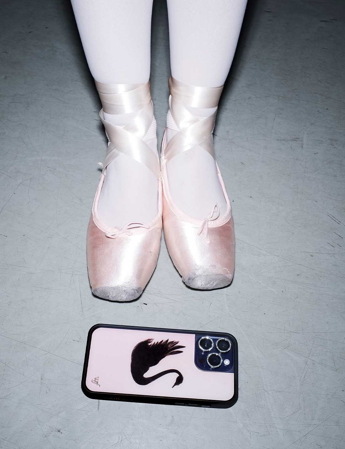 Black Swan iPhone Case from Wildflower Cases