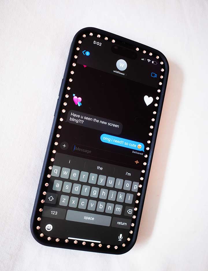 Bling Screen Protector from Wildflower Cases