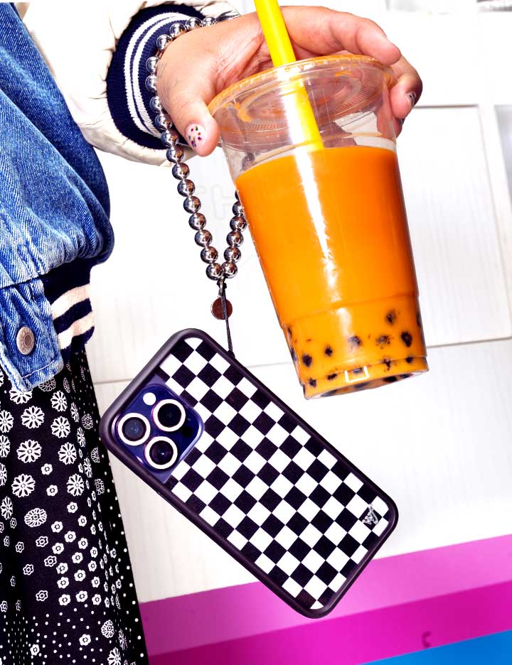 Checkers iPhone Case from Wildflower Cases